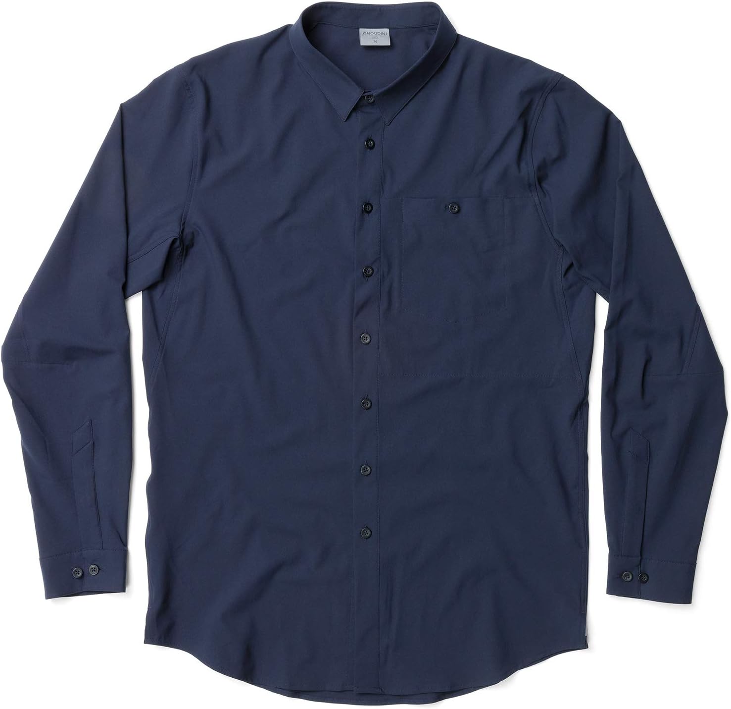 フーディニ　ネイビー　ロング丈シャツ HOUDINI Mens Tree Longsleeve Shirt Big Blue Light [フーディニ]